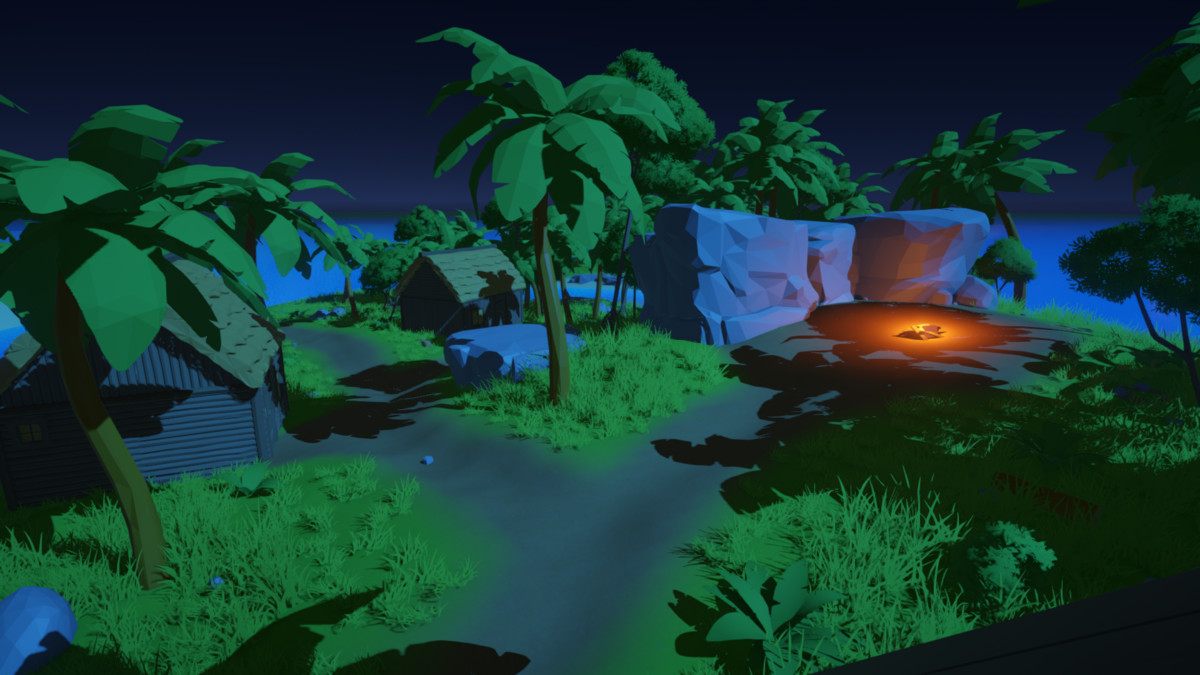 VERDANT Low Poly Tropical Island Modular Village