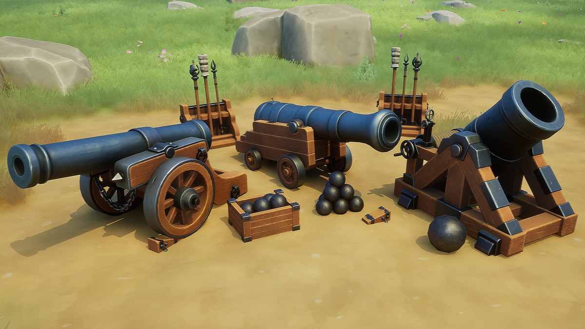Stylized Cannons Pack