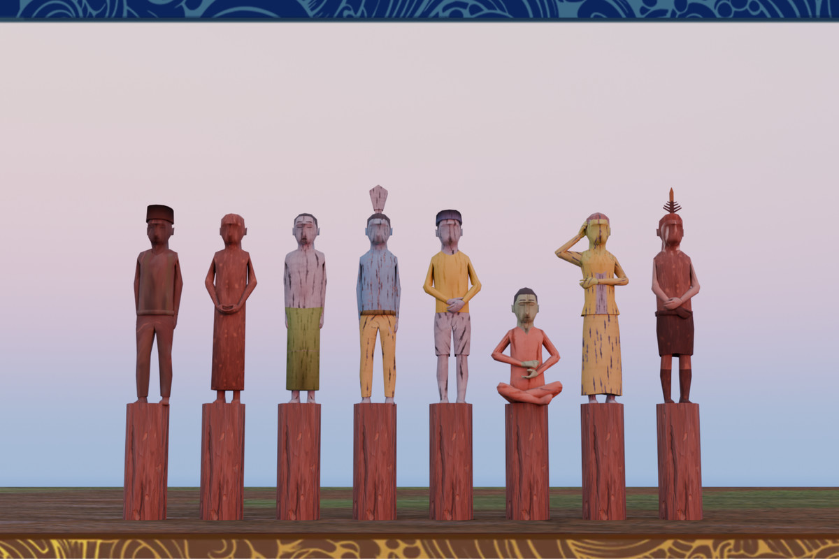 Dayak Ngaju Burial Site