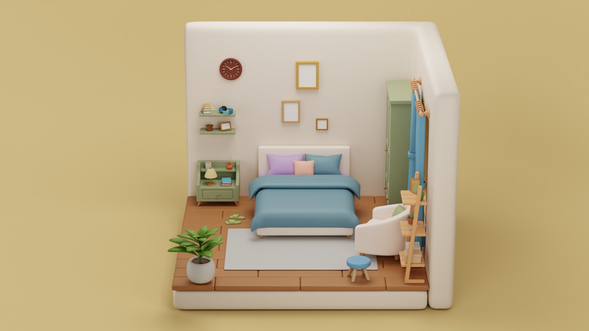 Cozy Room Props Plus Bundle - Interior Props & Modular Parts