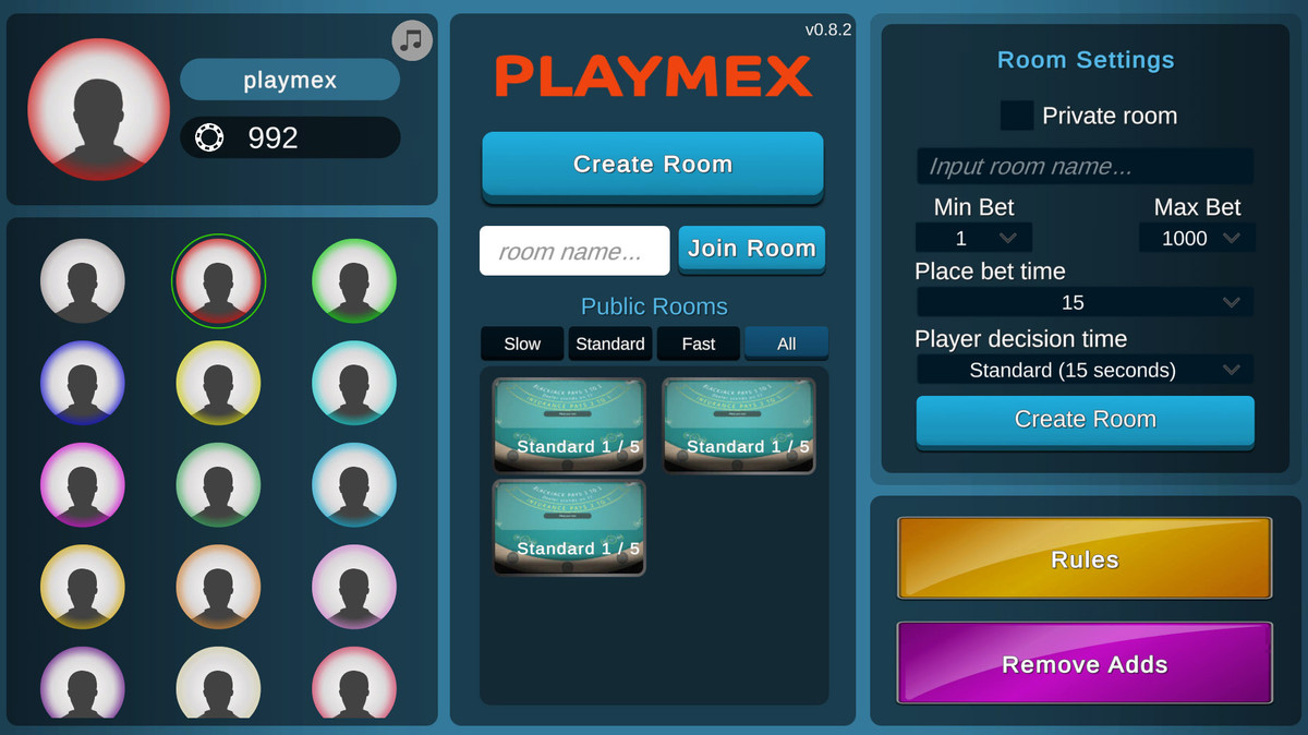 Multiplayer Blackjack Game