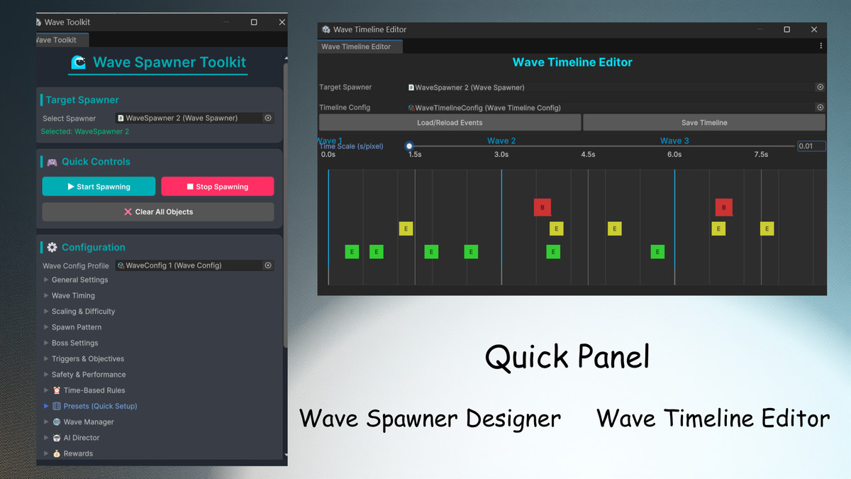 Smart Wave Spawner Tool (With Enemy AI)