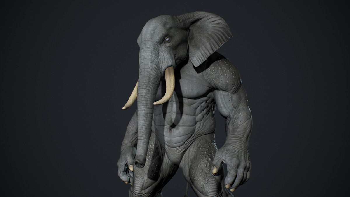 Elephant Humanoid
