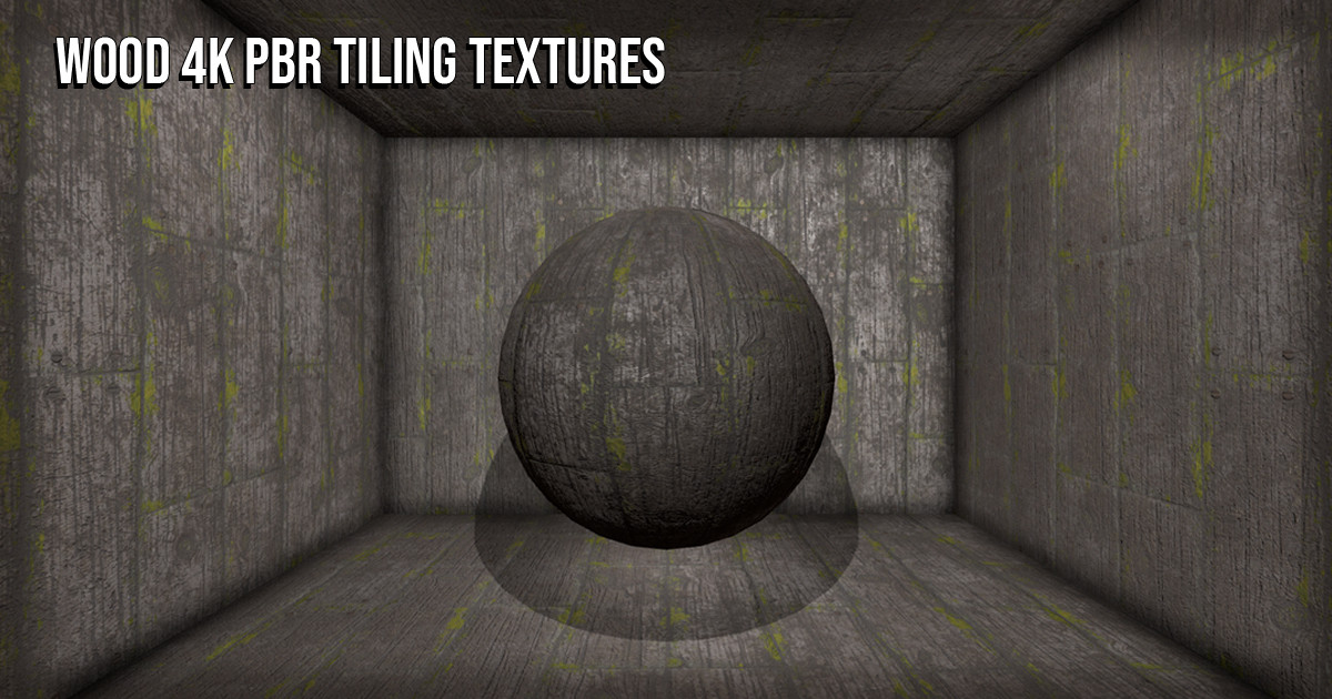 22 Wood 4K PBR Tiling Textures Collection