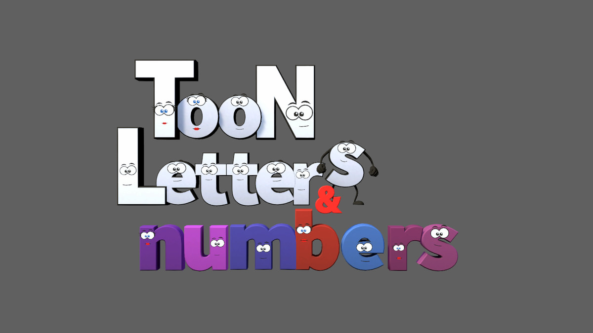 Toon letters and numbers