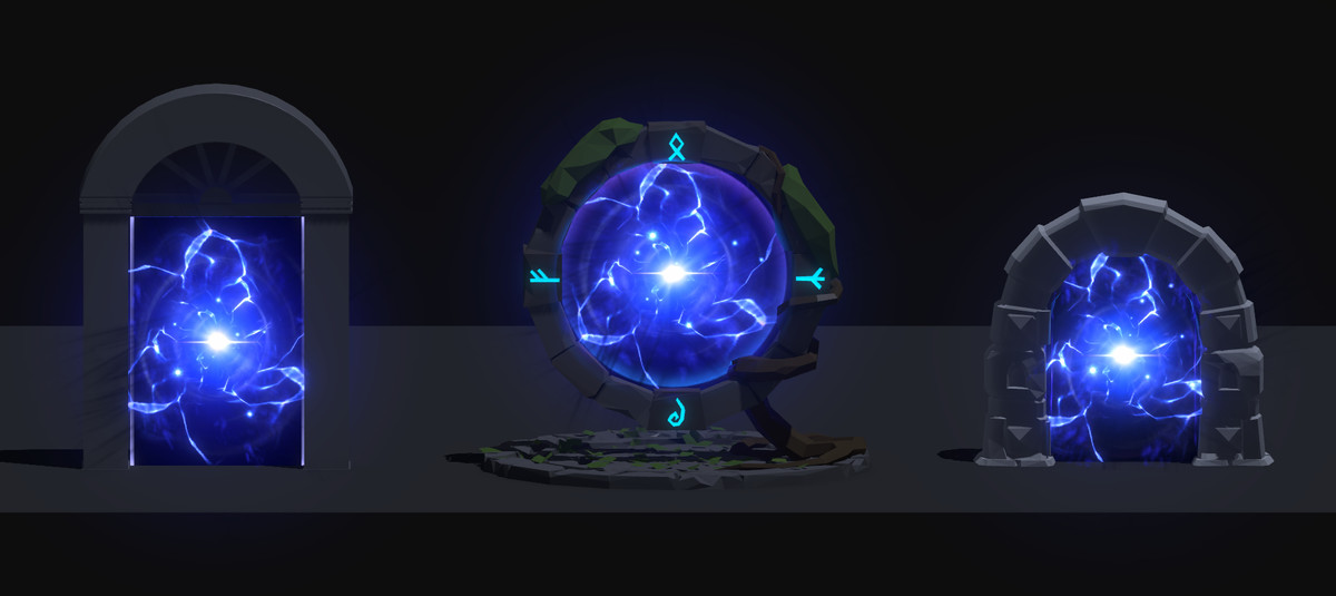 Game VFX - Magic Portal Collection