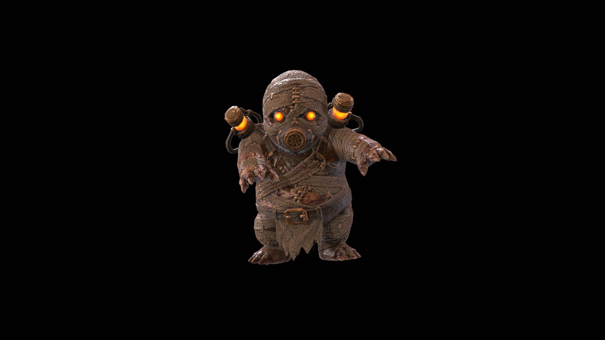 Chibi Necro Fat Zombie