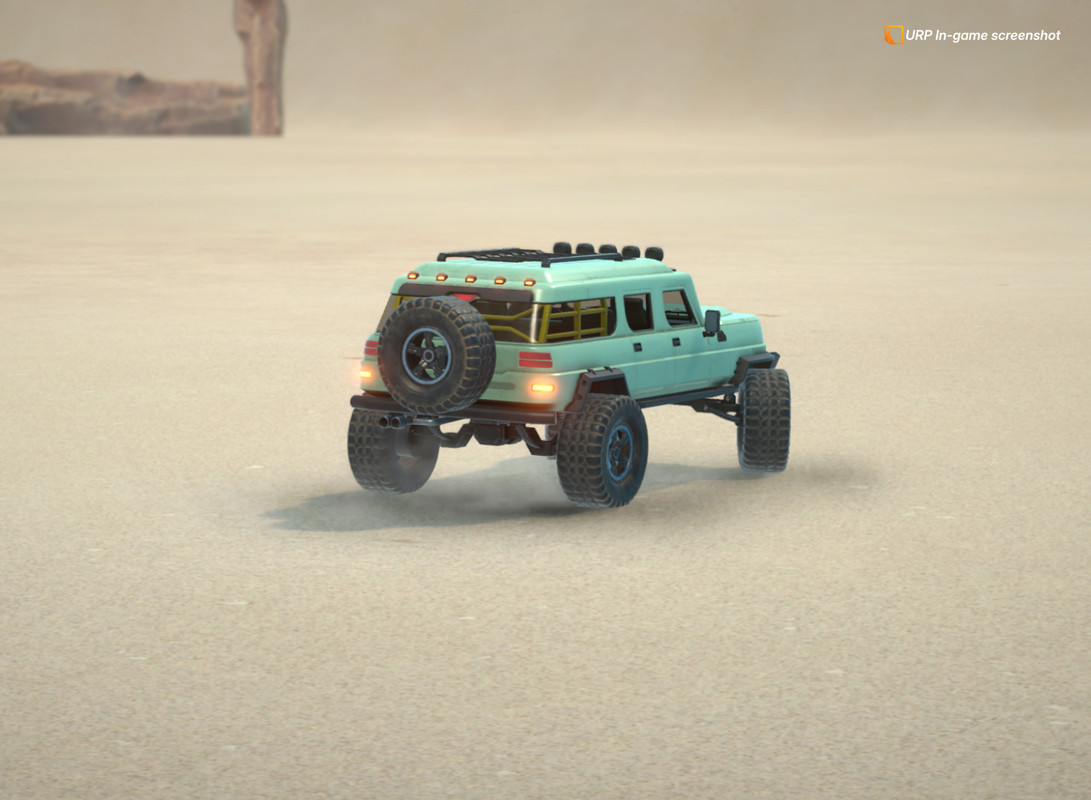 LWB 4x4 - Heavy Duty Off-Road SUV Vehicle Physics
