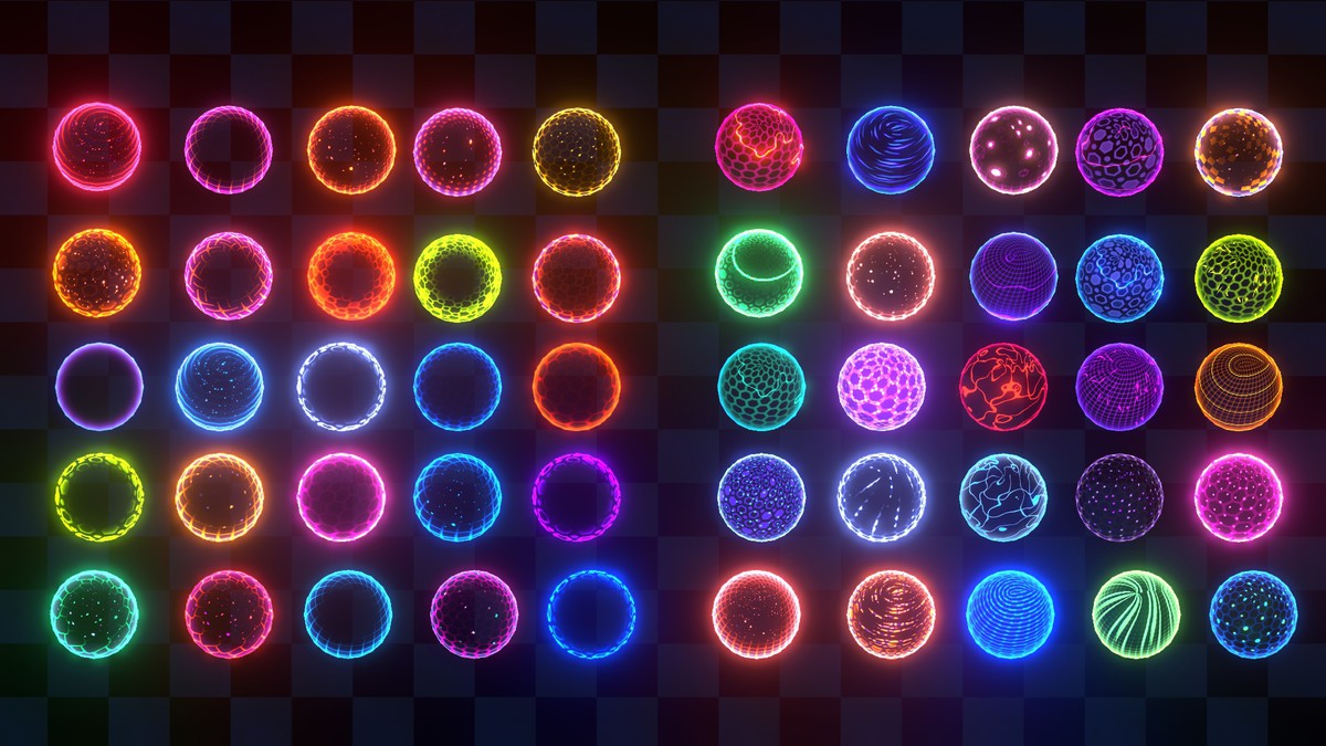 Hologram Shaders 3 in 1 (Fire, Shield, Frozen)
