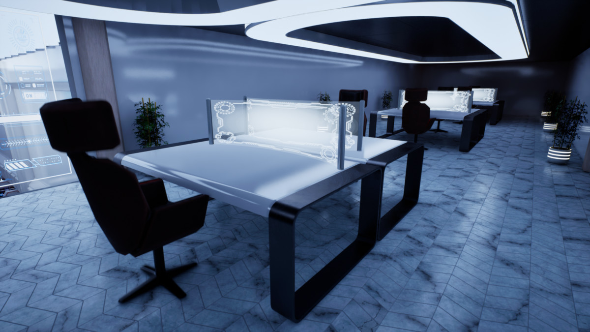 Futuristic Environment Kit Vol.3 – Sci-Fi Armory Facility
