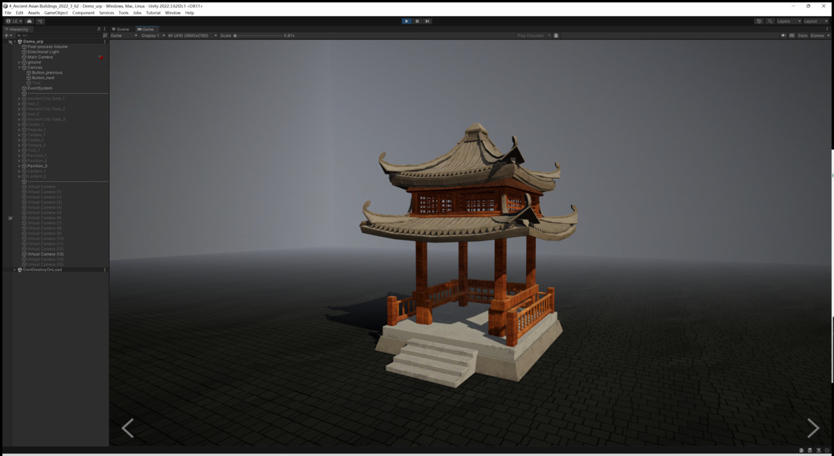 Asian Ancient Buildings