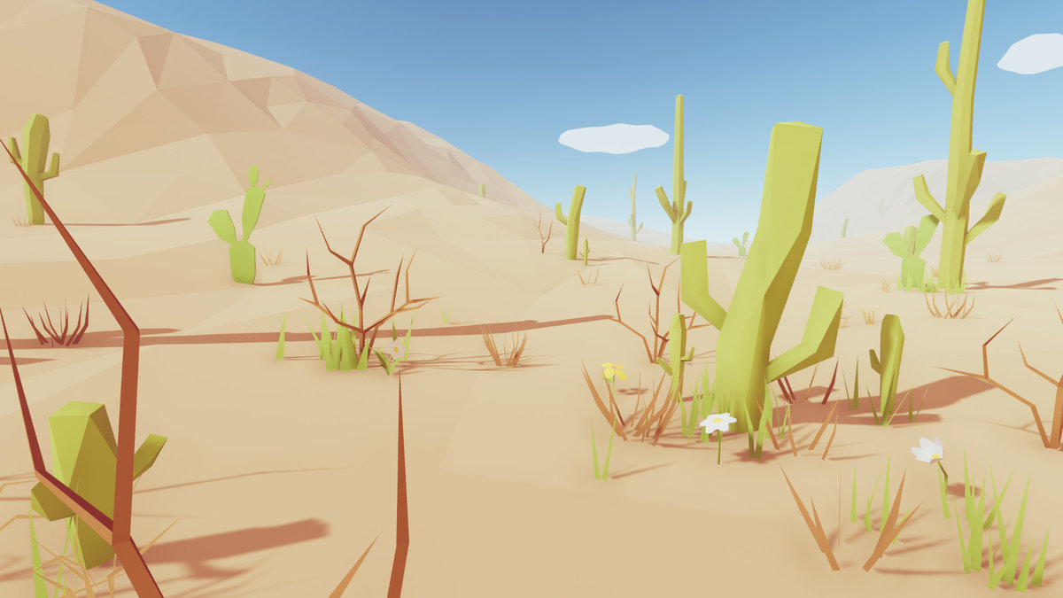 Low Poly Vegetation Pack