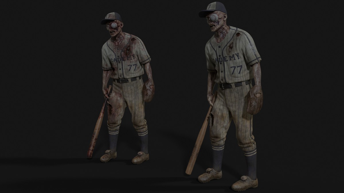 Baseballer — American School Zombie Collection