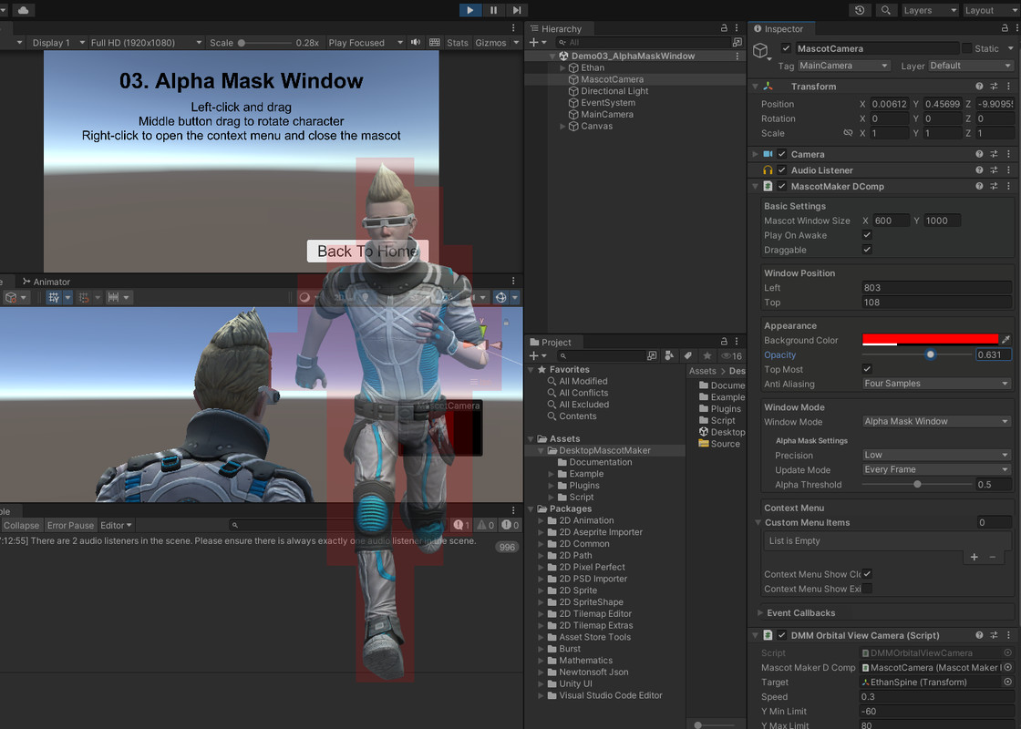 Desktop Mascot Maker