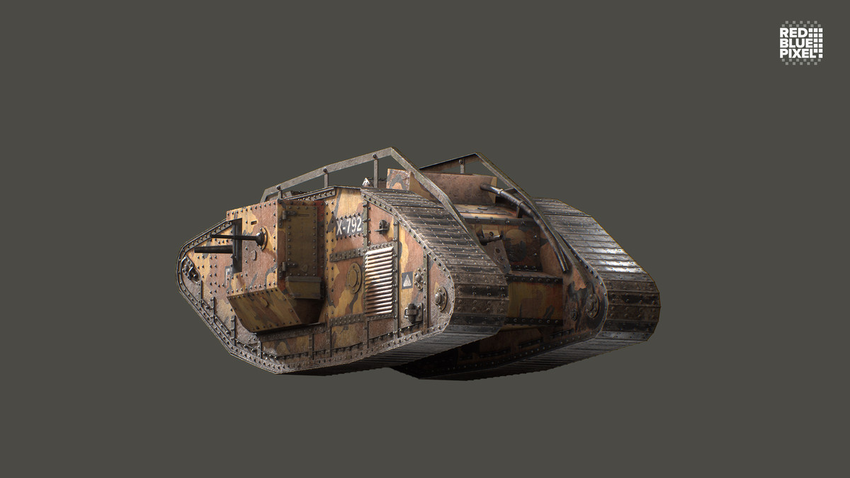 British Mark IV Male Tank