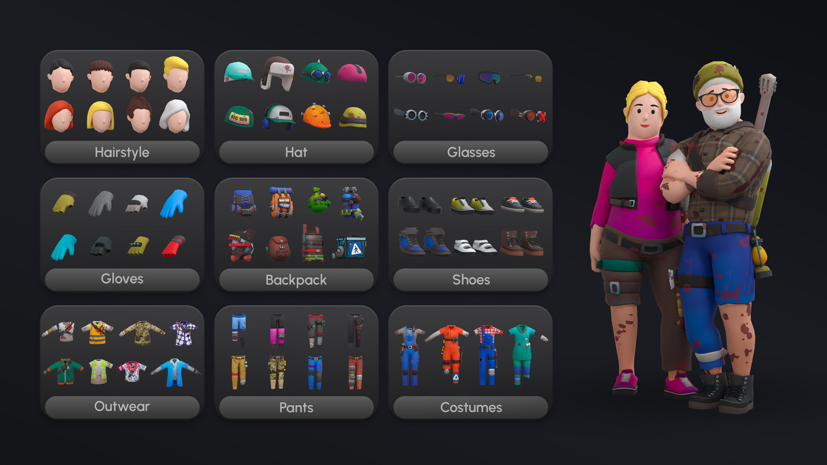Apocalypse Characters - Modular Animated Pack