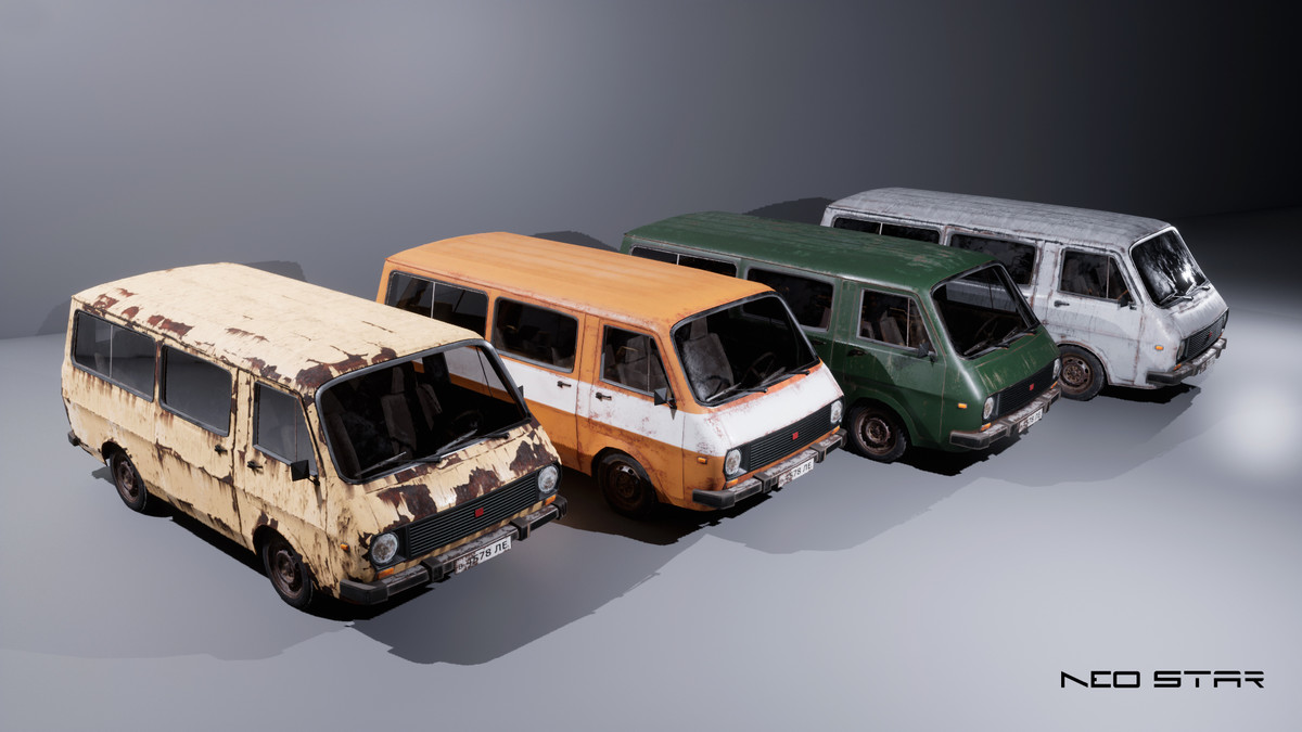 Old Soviet Cars Pack