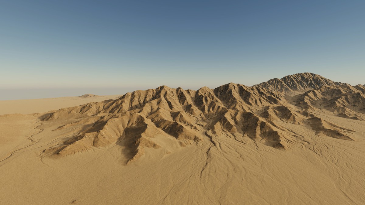 Mojave National Preserve Real-World Terrains 8K