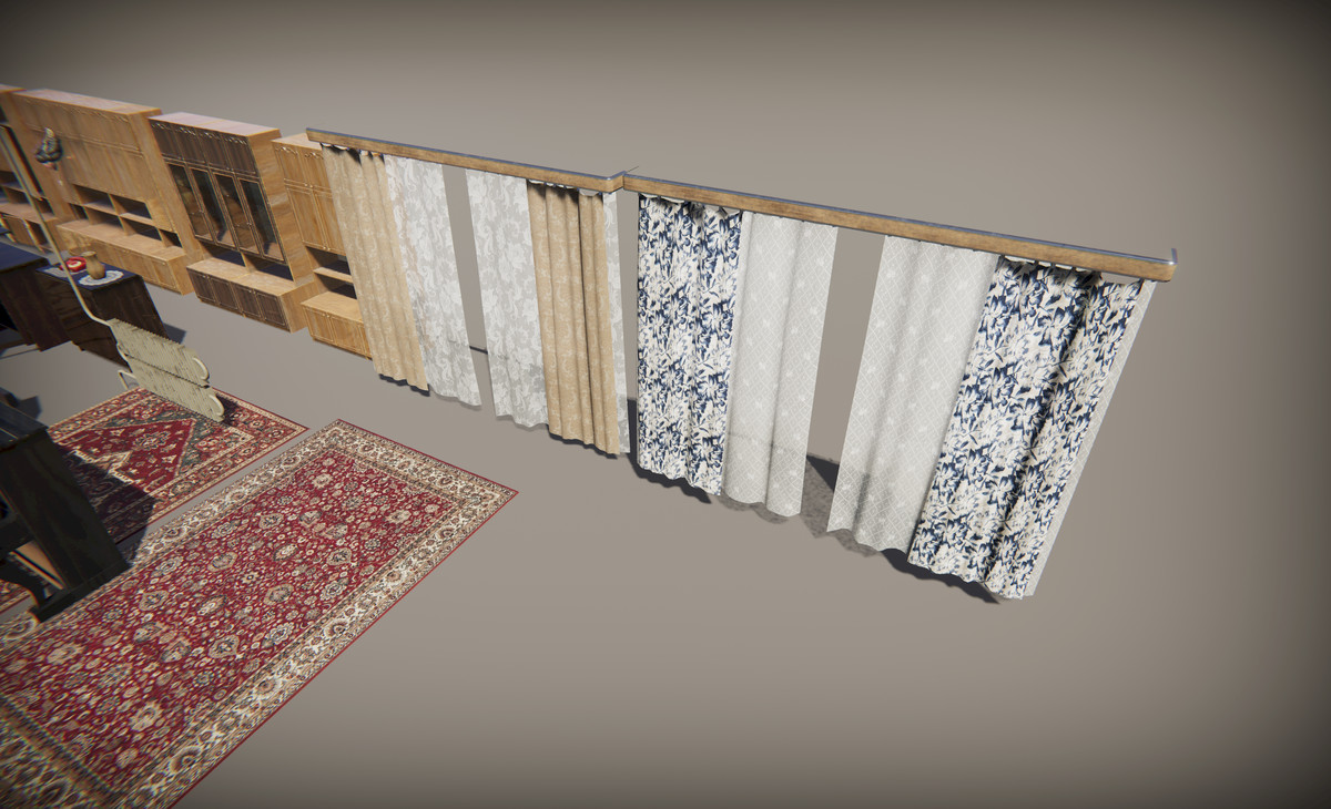 Old Interior Props Pack 3