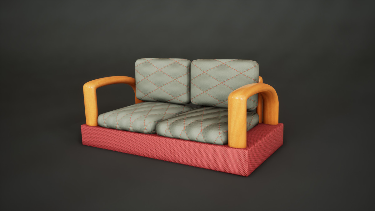 Upholstered Furniture Pack - Customizable 4K PBR Seating Collection Vol.01.