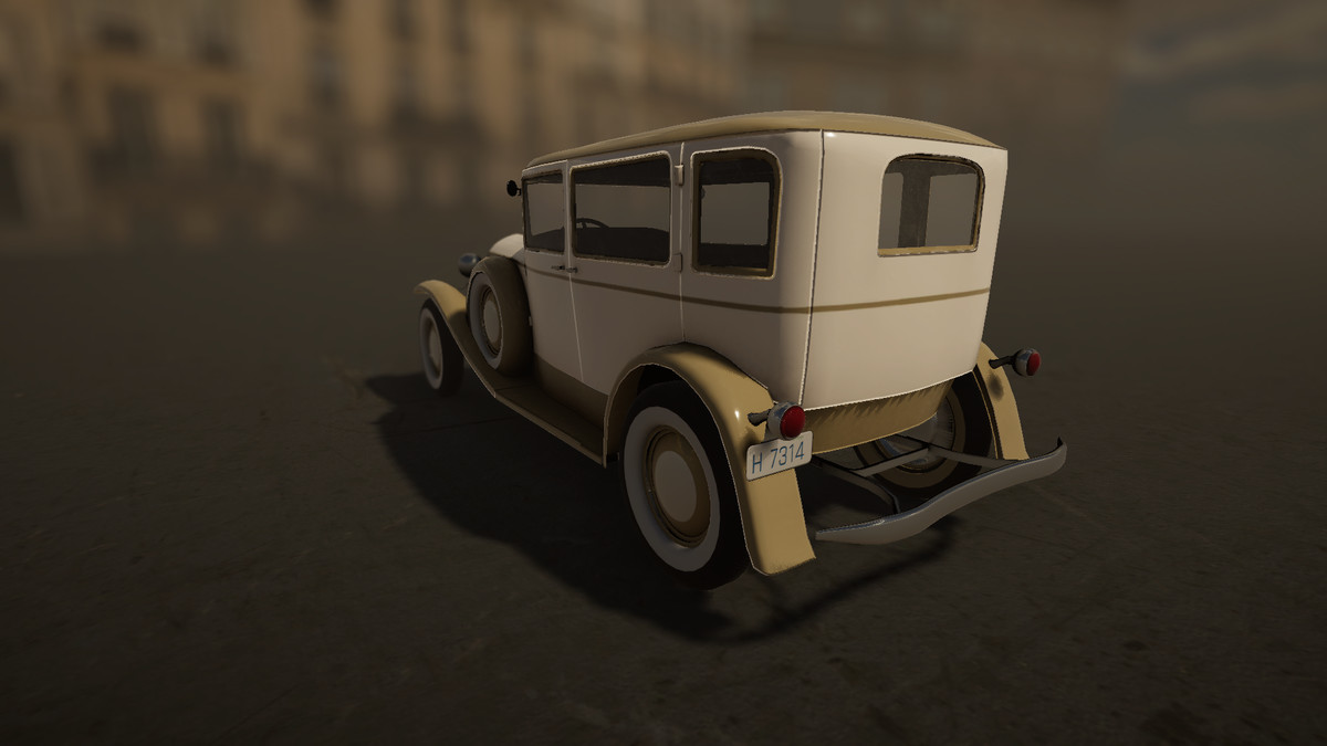 Vintage Phaeton 1930s – Classic Car Asset