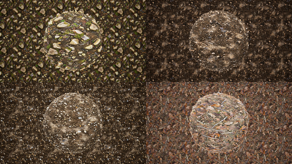 Stylized Materials - Forest Ground 1