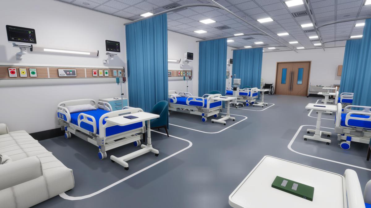 Hospital Wardroom Interior