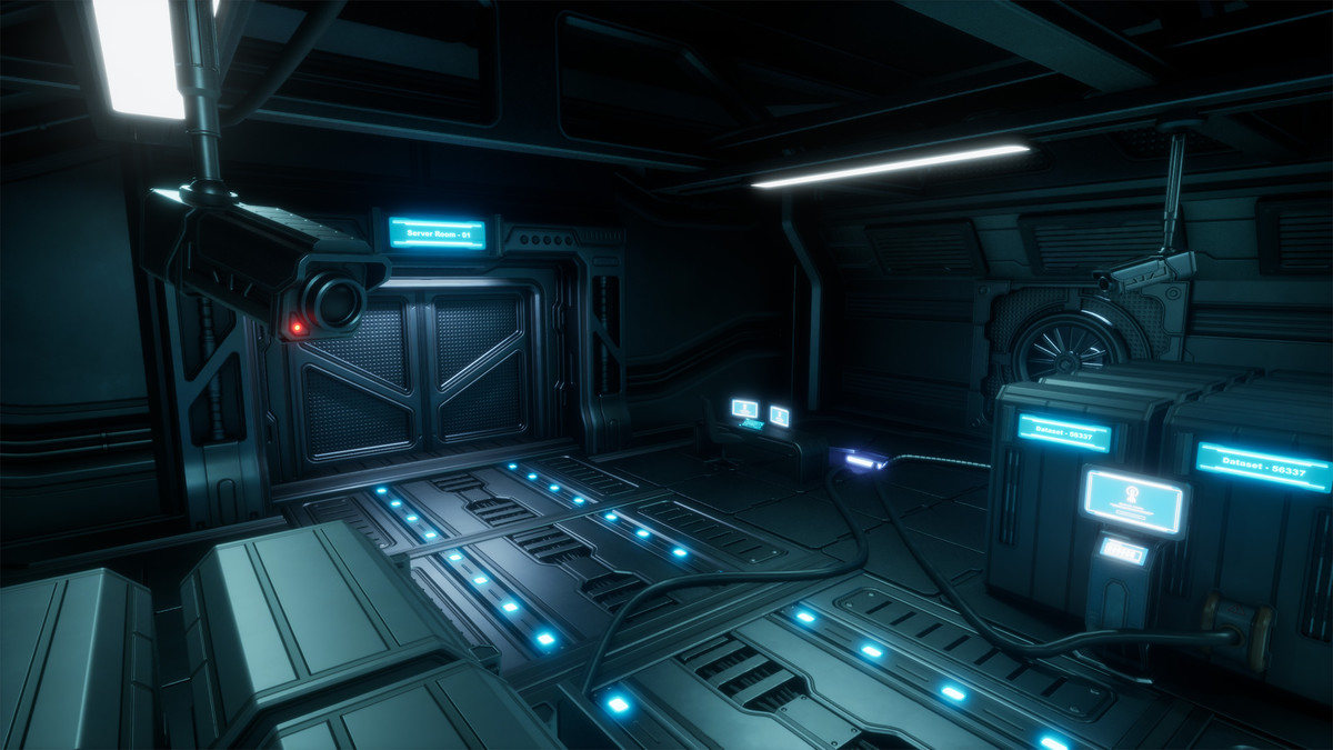 Sci-Fi Server room