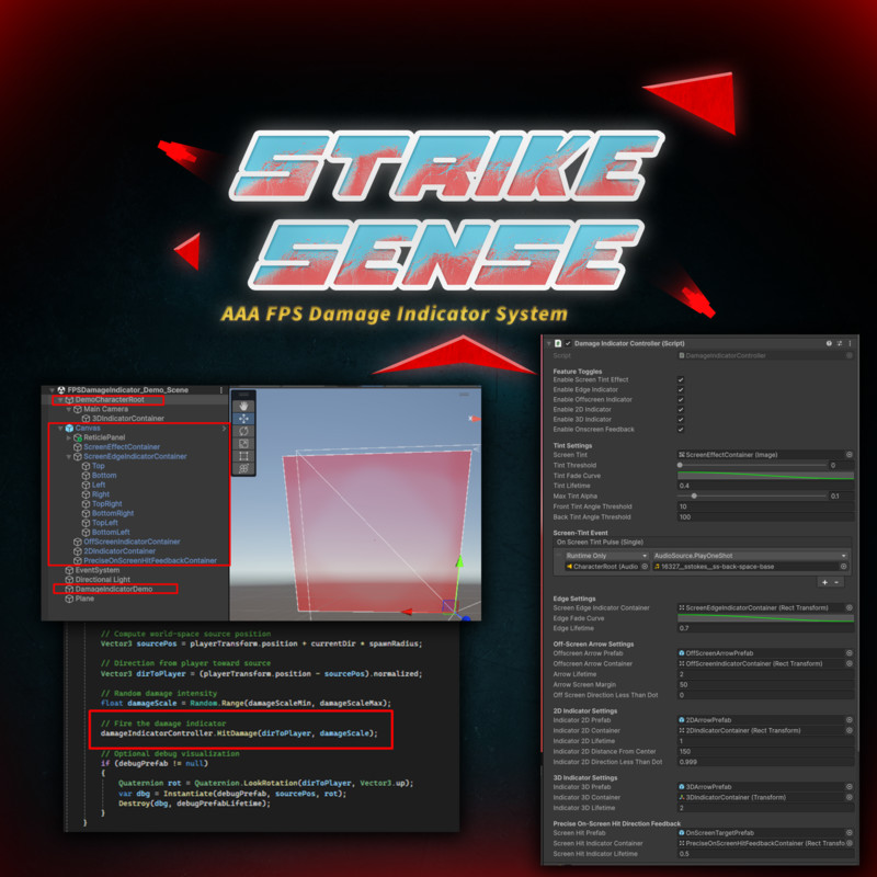 StrikeSense: AAA FPS Damage Indicator System, image 2