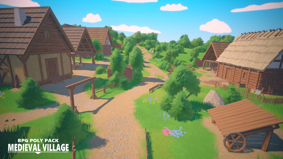RPG Poly Pack - Medieval Village