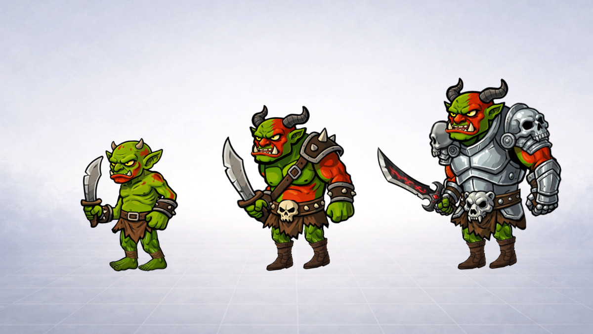 30 Stylized 2D Fantasy Monsters – Animated Characters Pack