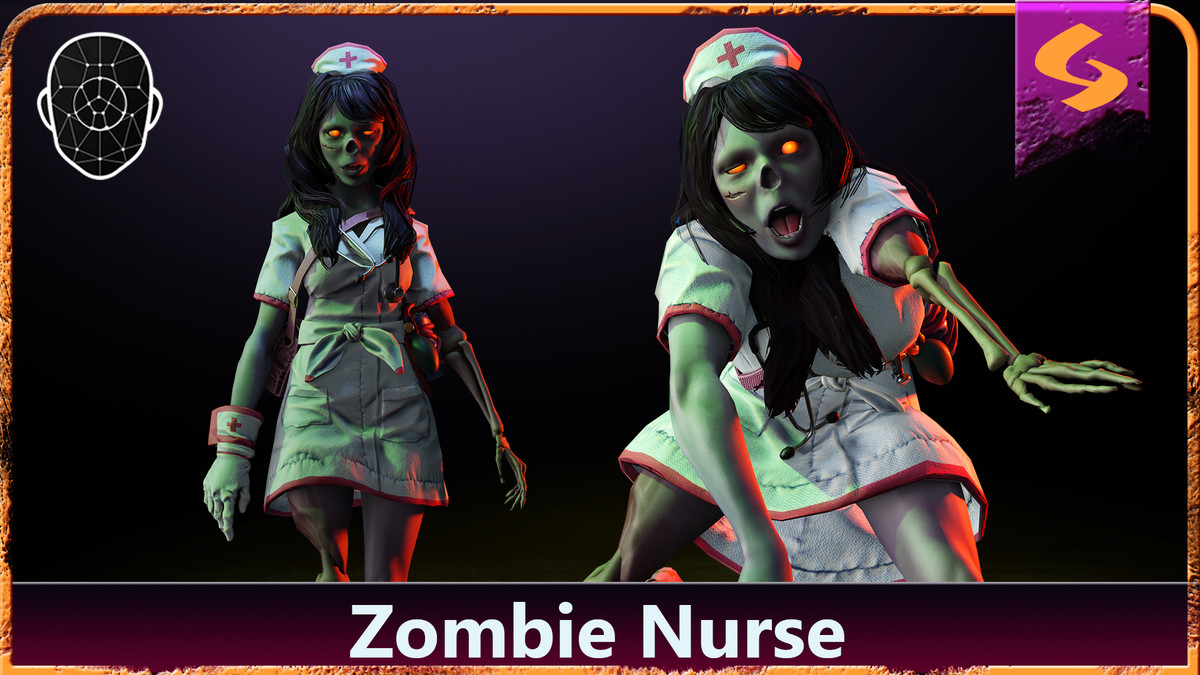 Zombie Nurse | Character Enemy Mobs