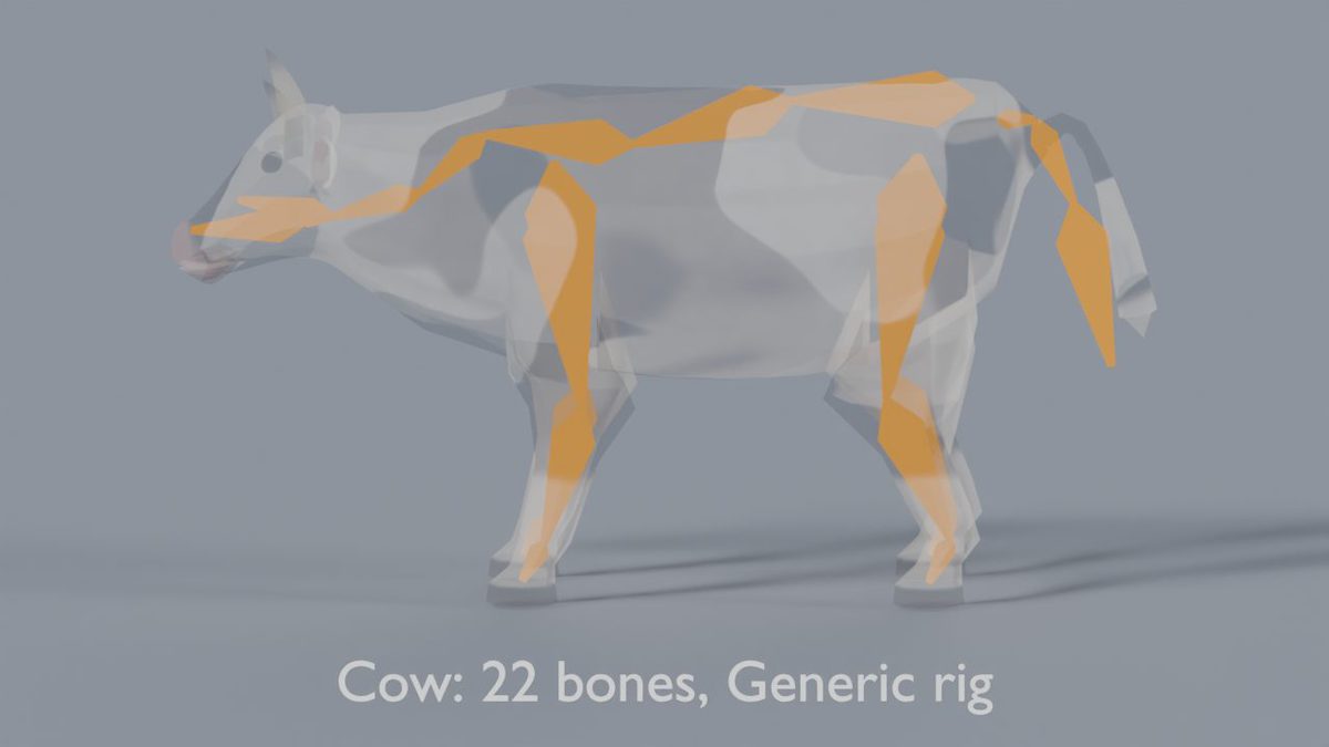 Animated Low Poly Animals Pack 2 | Fox, Cow, Cat, Pig & More | 112 Variants