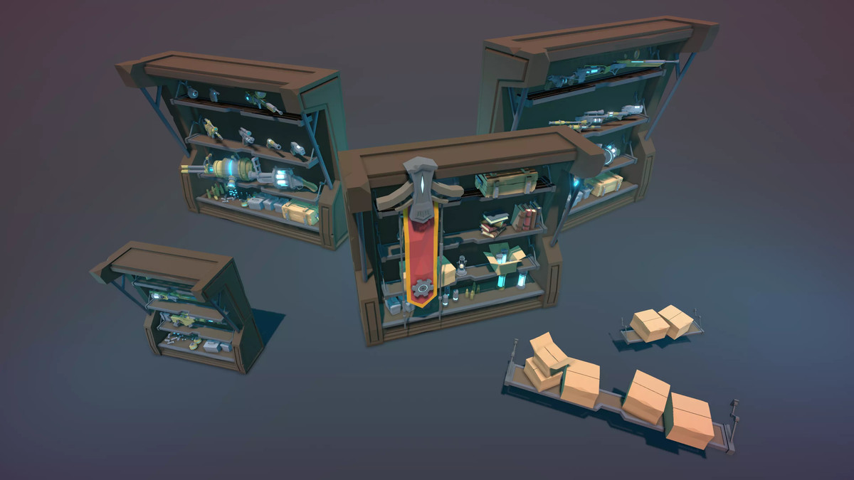 STYLIZED Low Poly Fantasy Bundle Vol. 2
