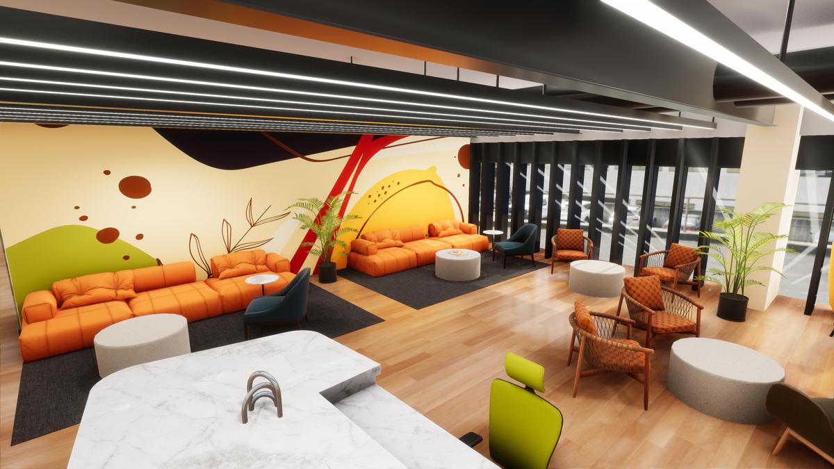 Modern Office Workspace