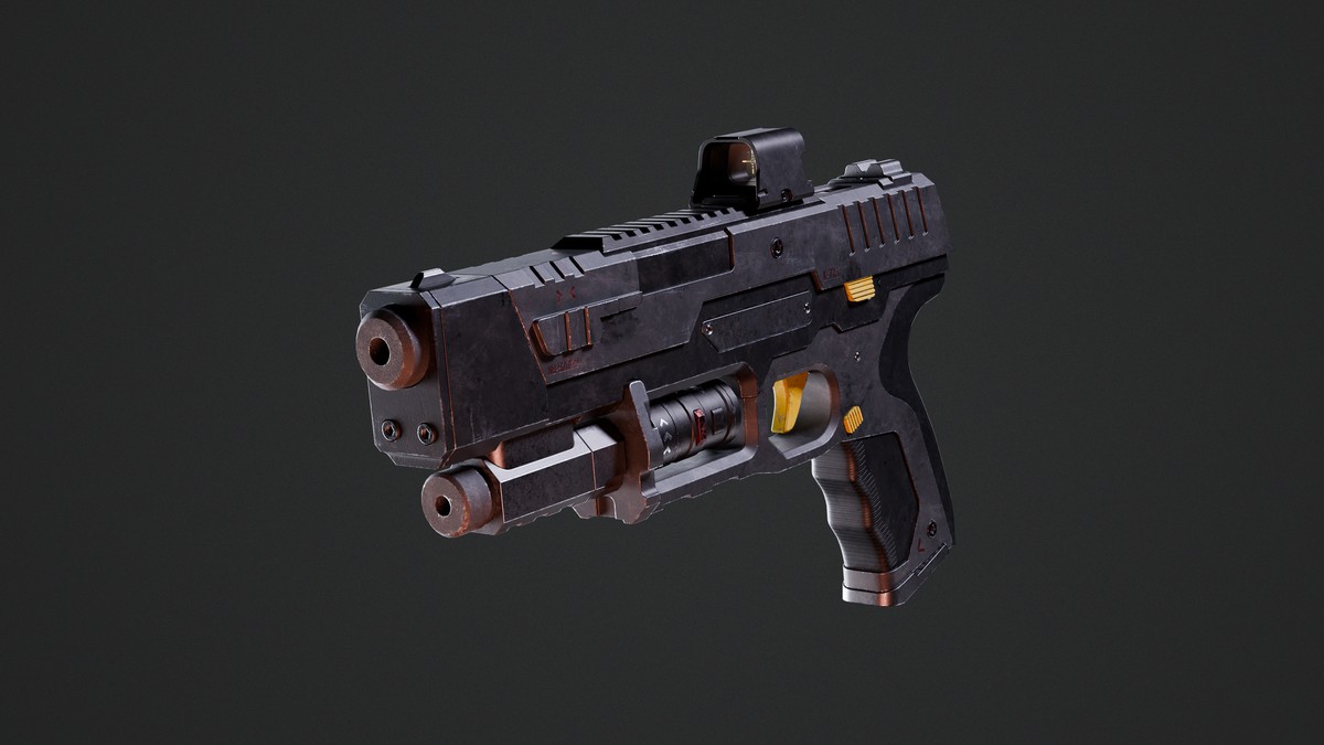 Sci-fi Weapons - Animated Gun Bundle/Pack