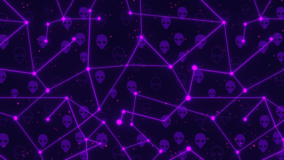 Space & Alien Background Shader