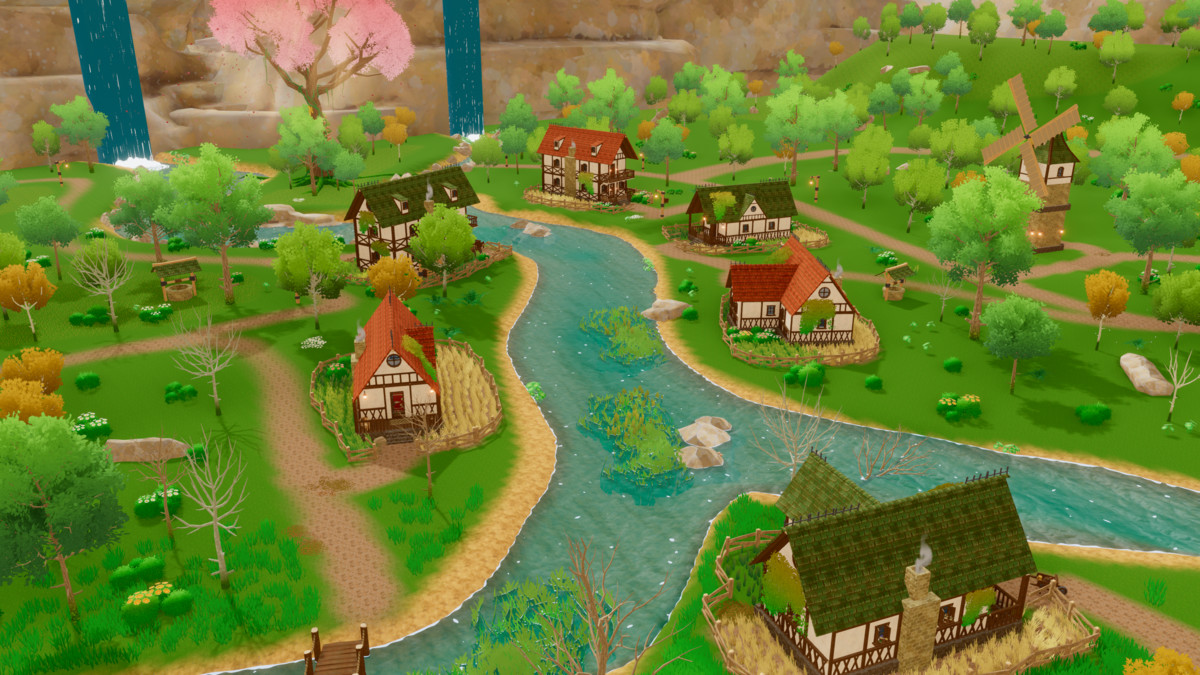Bloomvale Village: Stylized Fantasy Environment Pack