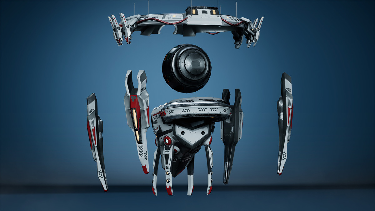 Sci-Fi Mecha Station