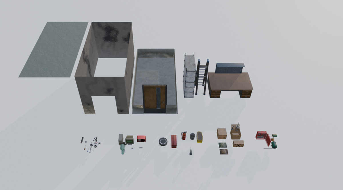 Stylized Mechanic Workshop