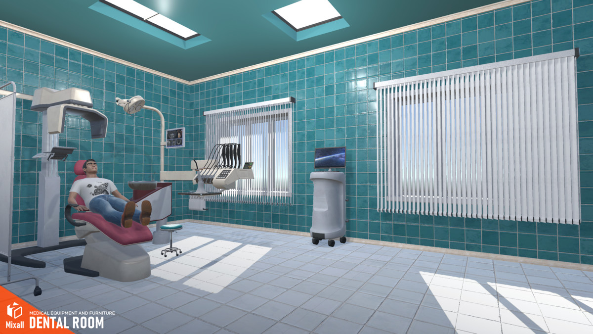 Dental Room - medical equipment and furniture