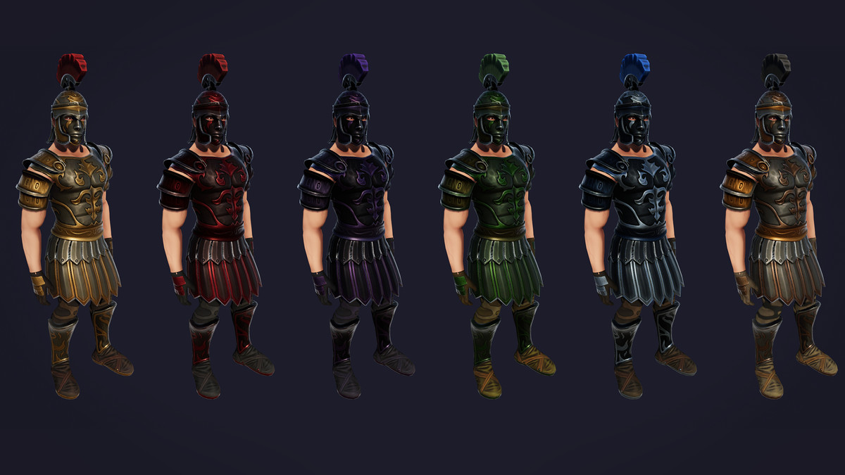 Character & Armor Bundle for Stylized Fantasy RPG