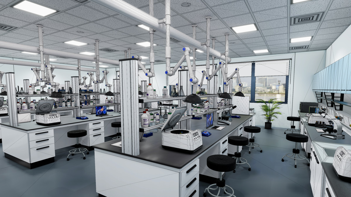 Modular Laboratory Interior