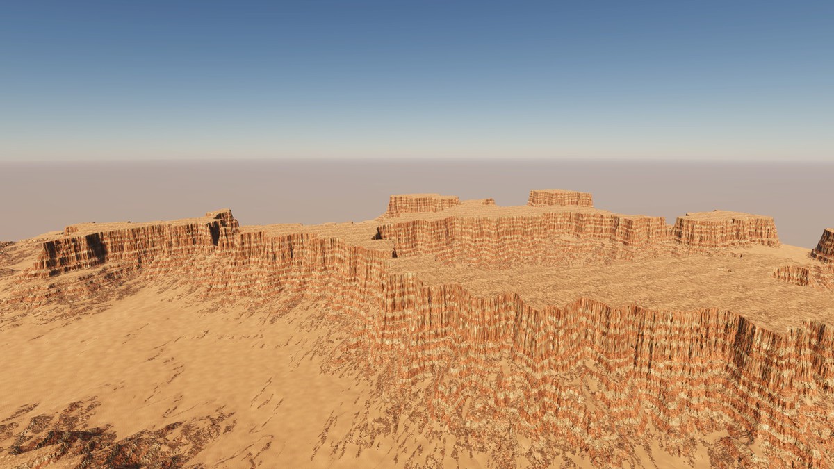Procedural Canyon Terrains 8K
