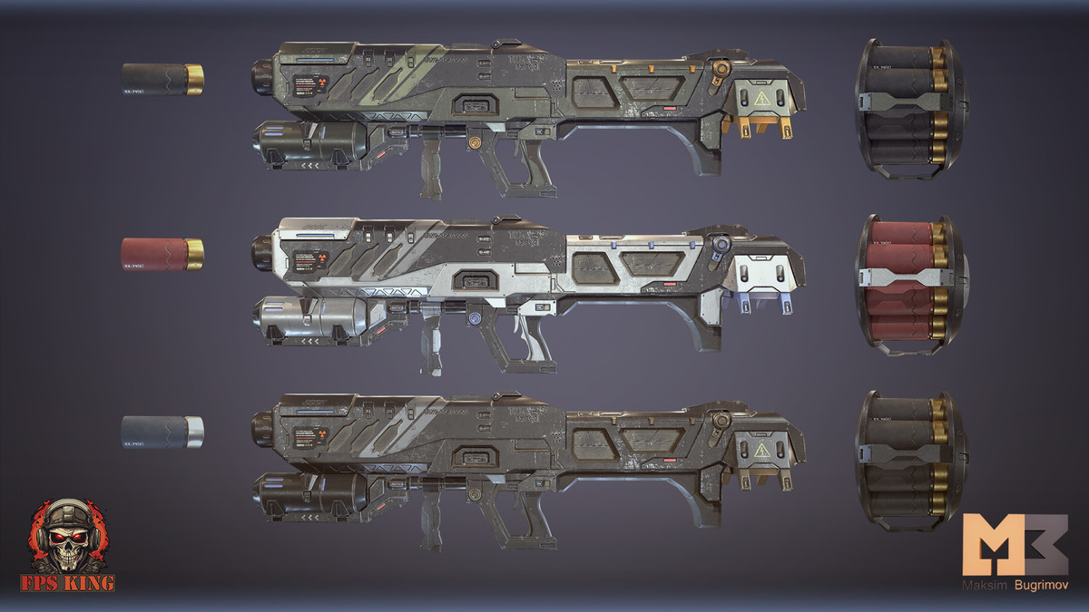 FPS Sci-Fi Hands Launcher (Animations)