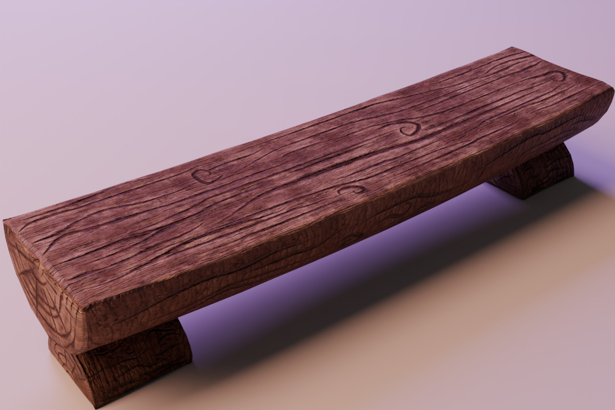 Wooden Bench Mini Pack