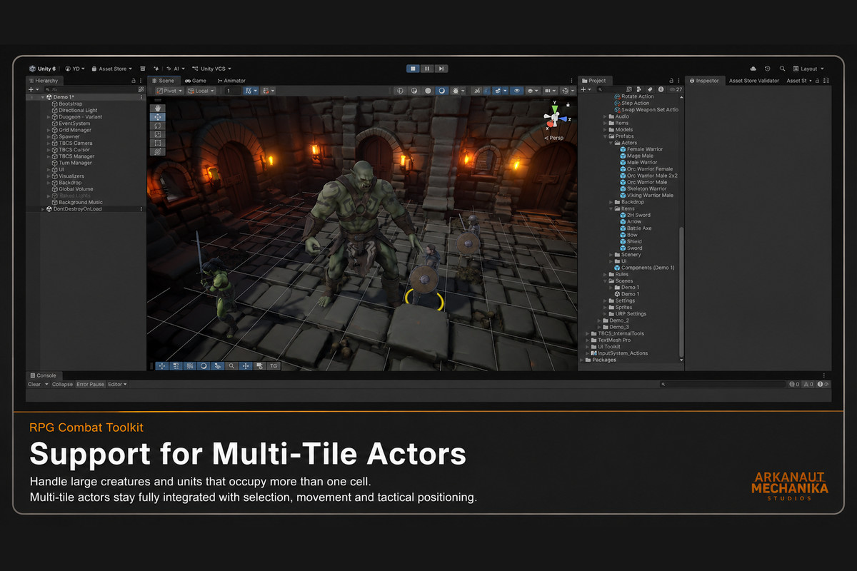 RPG Combat Toolkit - Turn Based Tactics