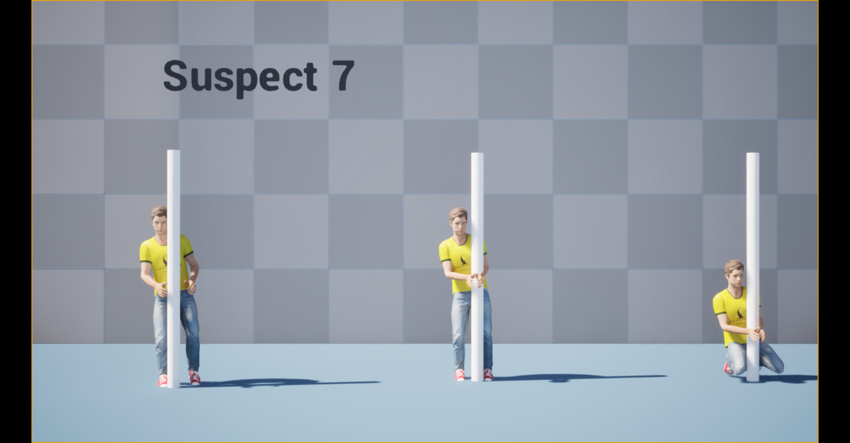 Crime Suspect Animation