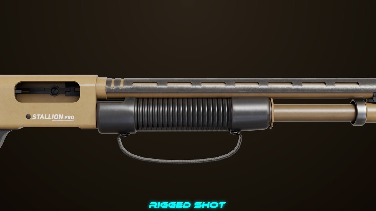 Shotgun Collection 01 URP HDRP Textures