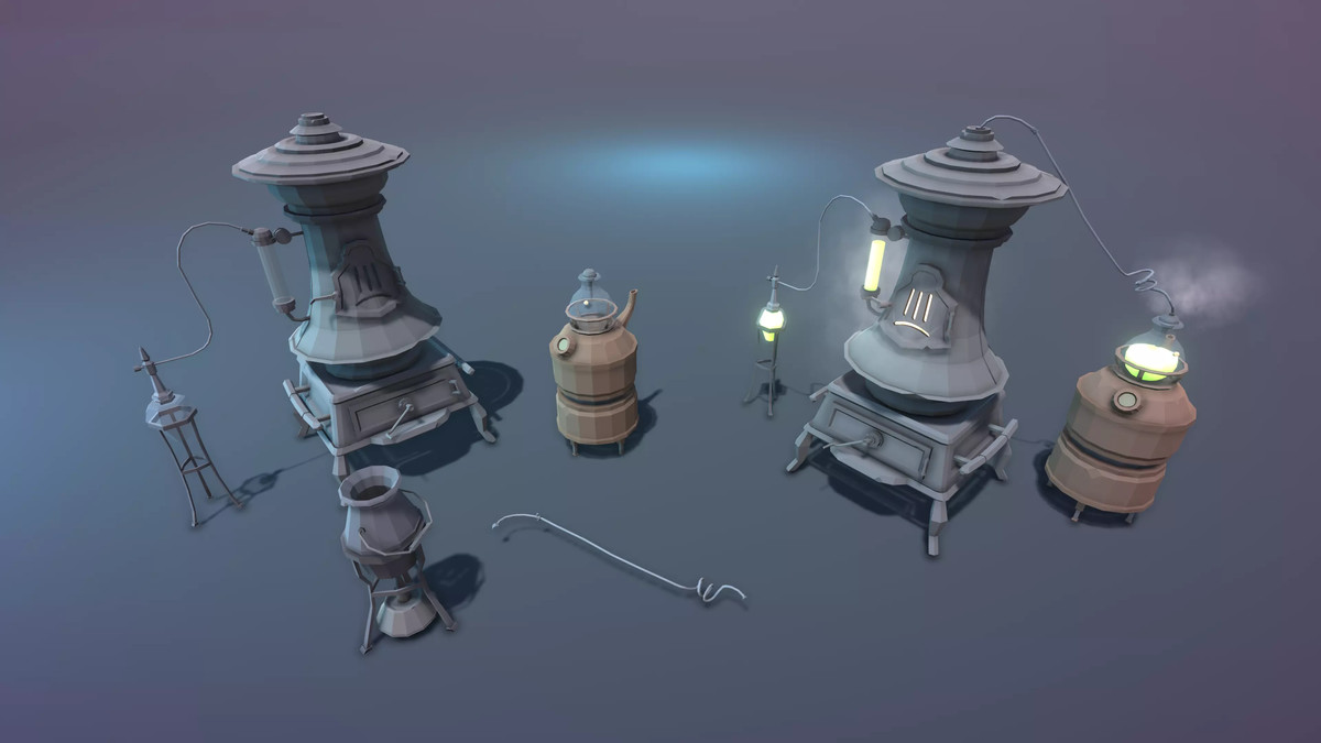 STYLIZED Low Poly Fantasy Bundle Vol. 2